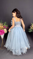 Фустан Stylish Long Blue