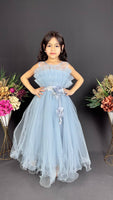 Фустан Stylish Long Blue
