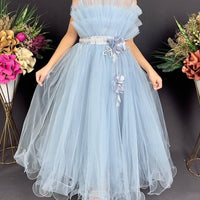 Фустан Stylish Long Blue