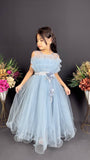 Фустан Stylish Long Blue