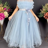 Фустан Stylish Long Blue