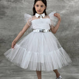 Фустан Wednesday Dance Dress White