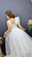 Фустан Stylish Long White