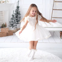 Фустан White - Light Powder Flowers